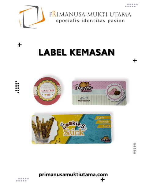 label kemasan